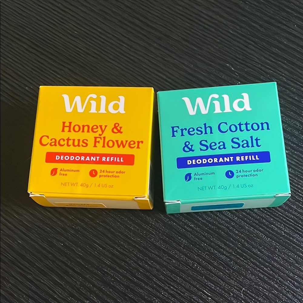Wild Deodorant Refill Duo